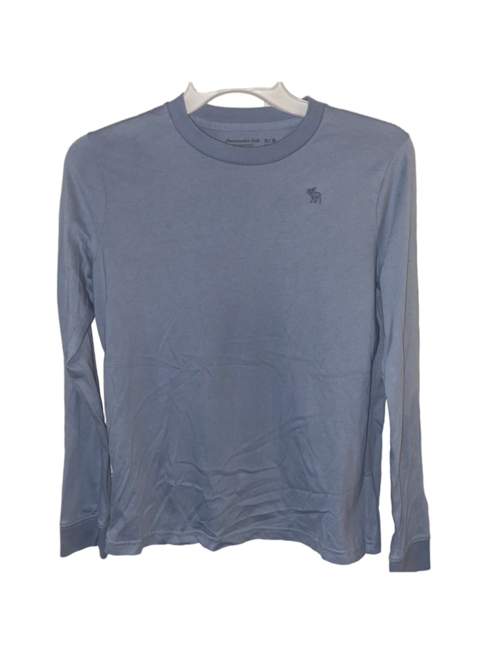 Boys Abercrombie Kids Long Sleeve Tee 15/16 Blue